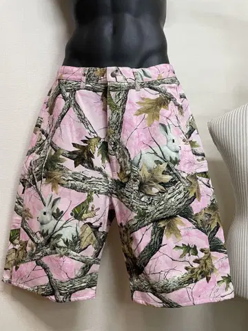 FR2 매실 Painter Short Pants 리얼트리+토끼