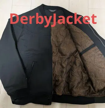[레어 안감 페이즐리] Derby JACKET L 사이즈