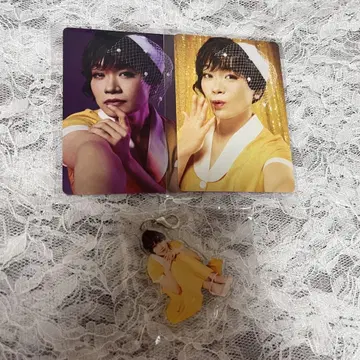 에그여자 토리고에 유키 트레이딩 카드 아크릴 참 세트