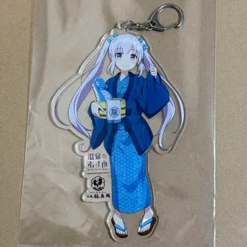 온천 소녀 모토유 류센카쿠 한정판 아리마 후우카 빅 아크릴 키링