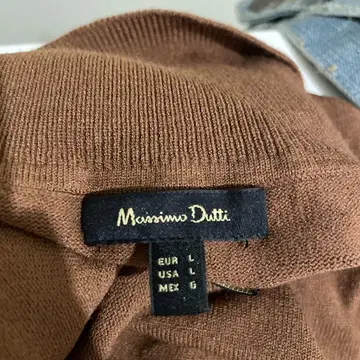 Massimo Dutti 브라운 플레어 스커트 L 사이즈