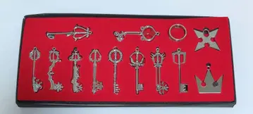 킹덤하츠 키 블레이드 키링 세트