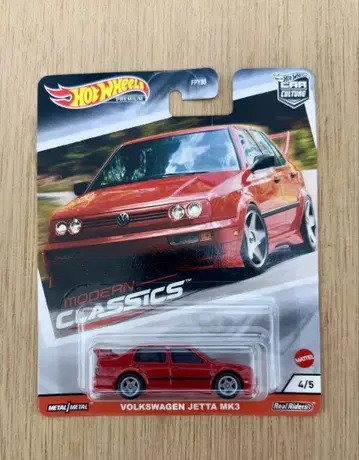 핫휠 모던 클래식 VW 제타 MK3 레드