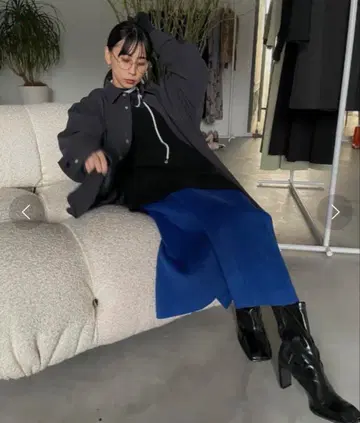 Ameri 유니크 디자인 롱 스커트