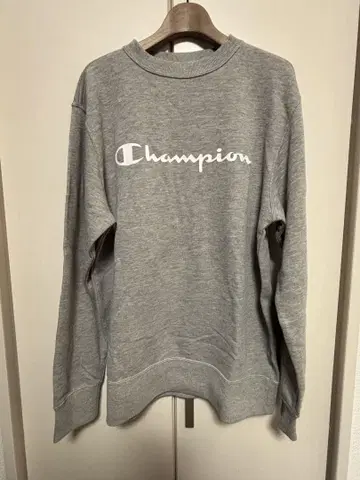 새상품 Champion 챔피온 로고 트레이닝복 쭈리 그레이 LL