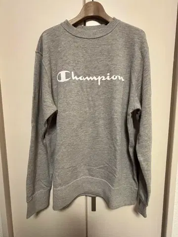 새상품 Champion 챔피온 로고 트레이닝복 쭈리 그레이 LL
