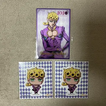 죠죠의 기묘한 모험 죠르노 중국 한정판 팝업 특전 체인지 카드