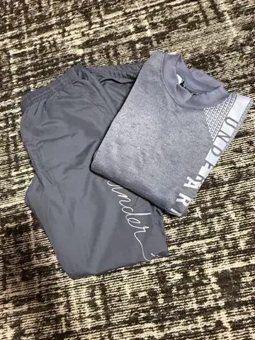 UnderArmour 언더아머 맨투맨, 발수 팬츠 세트