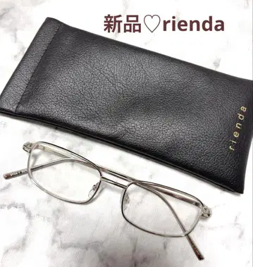 [ 새상품 ] rienda 실버 프레임 아이웨어 SLV