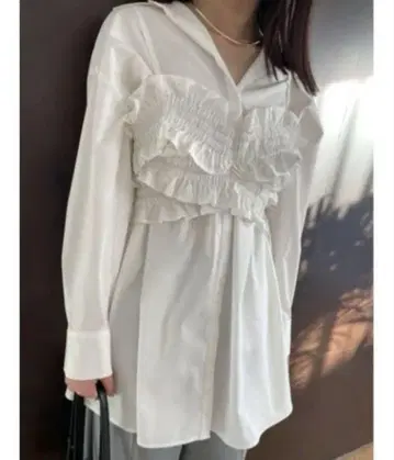 SNIDEL 뷔스티에 세트 셔츠 튜닉 블라우스 베어