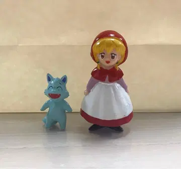 빨간 망토 차차 피규어 마스코트 2개 세트