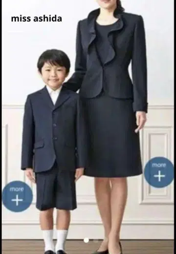 미스아시 다 수험복 원피스 셋업 다크 네이비 M 프릴 칼라