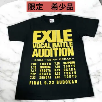 레어 EXILE 보컬 배틀 오디션 티셔츠 TAKAHIRO 새상품