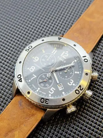 [ TM079 ] TIMEX 크로노그래프 남성용 손목시계