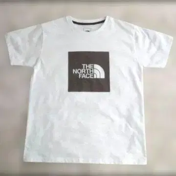 THE NORTH FACE 화이트 T셔츠