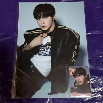 준호 보이플래닛2 아카이브전 A4 사진 트레이딩 카드