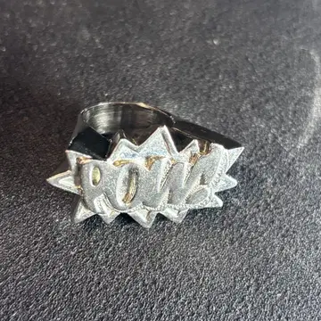 새상품급 AMBUSH POW 실버 반지