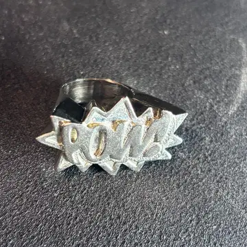 새상품급 AMBUSH POW 실버 반지