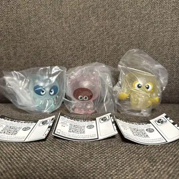가챠 말랑쁘니 클리어 소프트 비닐 쁘니3 우루룬 아이룬 에네룬