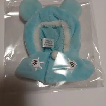 디즈니 시크릿 판초 스카이블루 초기