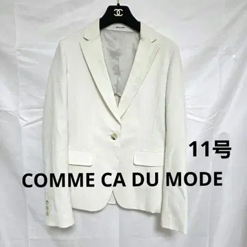 COMME CA DU MODE 아이보리 테일러드 자켓 11 손세탁
