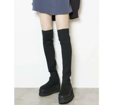 MURUA 니하이 삭스 부츠