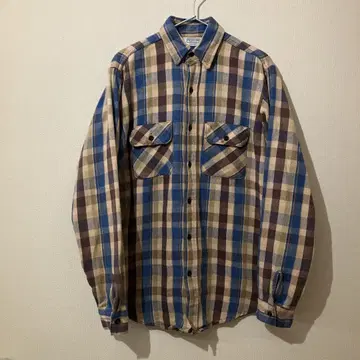 파이브 브라더 플란넬 셔츠 M TALL USA제 70s 80s