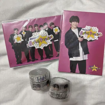 IMPACTors 카게야마 타쿠야 사진 세트 마스킹 테이프