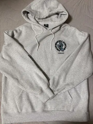 SANTA CRUZ 그레이 후드티 L
