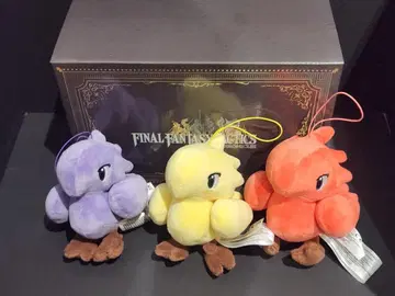 미니 봉제 인형 세트 초코보 블랙 초코보 레드 초코보 세트