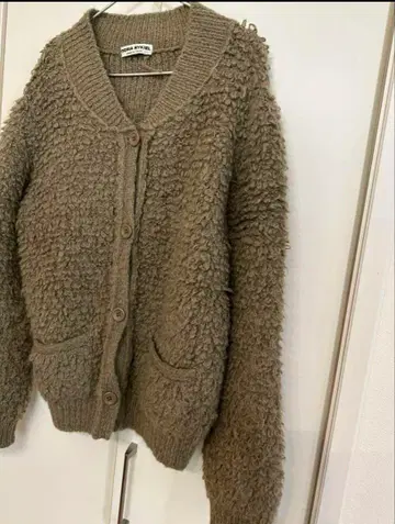 빈티지 소니아 리키엘 보아 니트 가디건 구제 의류 빈티지