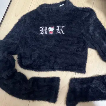 키티 크롭 Bershka 가을/겨울 상의 y2k 구하기 어려움