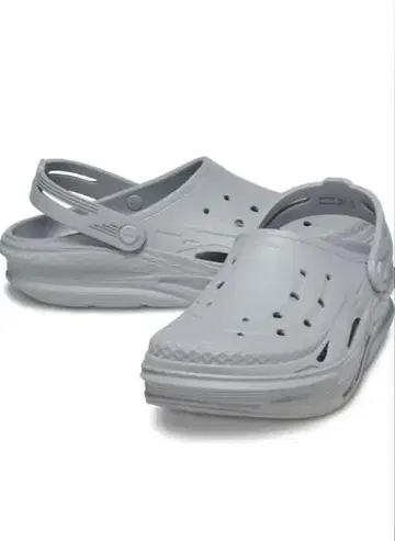 crocs 그레이 클로그 샌들 M6W8 24cm 새상품