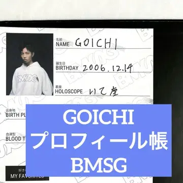 GOICHI 프로필북