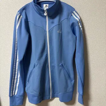 adidas 파랑 집업 저지 L 사이즈
