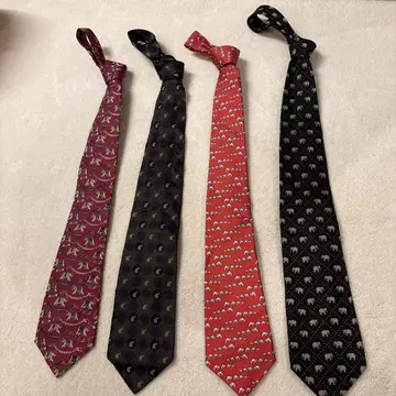 JIM THOMPSON 빈티지 넥타이 4개 세트
