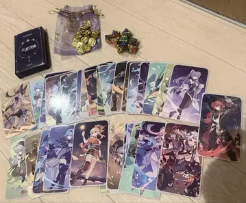 원신 칠성 소환/다이스(주사위)/모라(코인) 소품