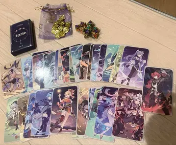 원신 칠성 소환/다이스(주사위)/모라(코인) 소품