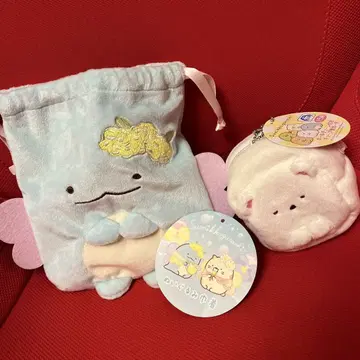 스미코구라시 토카게 복조리와 시로쿠마 파우치 세트