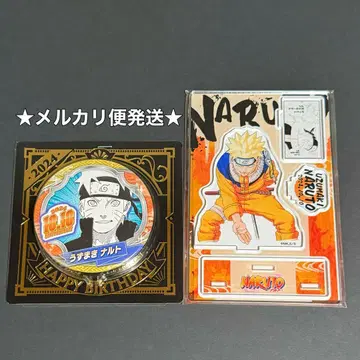NARUTO 벌스데이 생일 캔뱃지 명장면 디오라마 피규어 나루토
