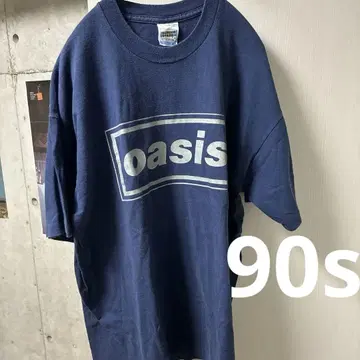 90s oasis T셔츠 knebworth XL 박스로고 내한 리암