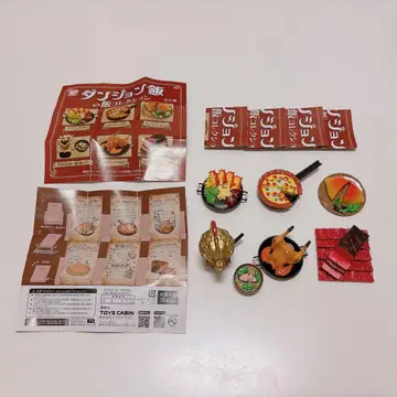 던전밥의 식사 컬렉션 전 6종 컴플리트 세트 시트 포함 가챠