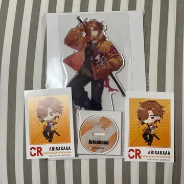 GiGO crazy raccoon 아리사카 아크릴 스탠드 사진 CR