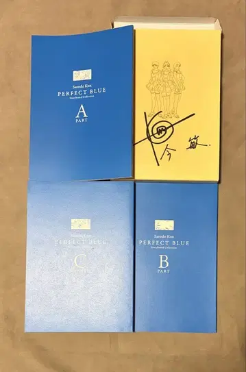 PERFECT BLUE 콘티집 콘 사토시