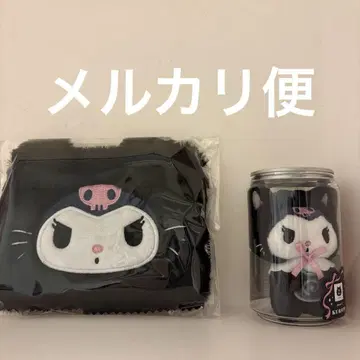 쿠로미 하트 브레드 앤티크 고양이 고양이 마스코트 블랙 고양이 퍼 파우치