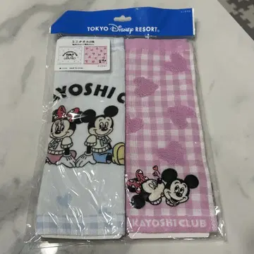 미키 미니 미니 타월 2장 세트