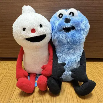 퍼펫 스 앉은 Big 봉제 인형 스 & 논논 세트