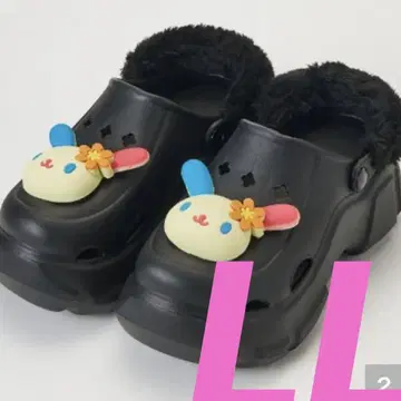 산리오 우사하나 크로그 아베일 샌들 LL