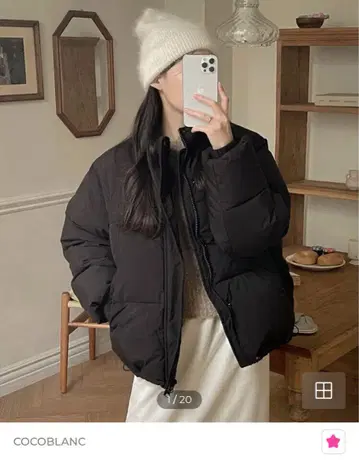 빌리지 푸퍼 패딩 다운 코트