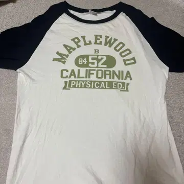 Champion 래글런 티셔츠 롱티 화이트 블랙 빅 사이즈 XL